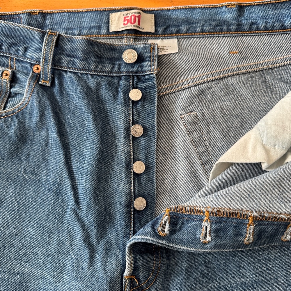 Levi's Classic Blue Straight Men's Jeans